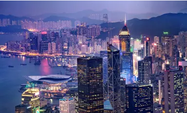 Hong Kong Night View