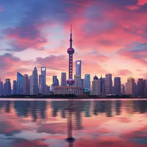 Shanghai sunrise