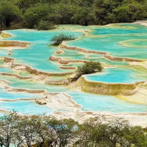 Huanglong Valley Jiuzhaigou