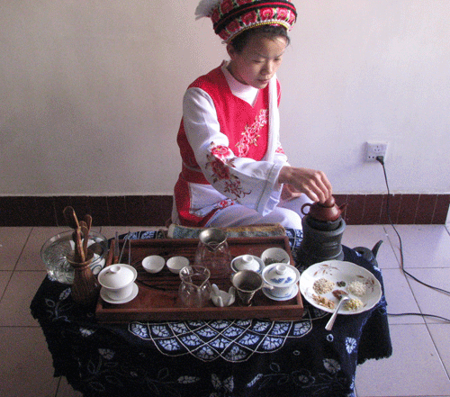 dali three-course tea