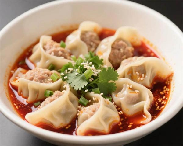 Red-Oil Wontons in Chonqing