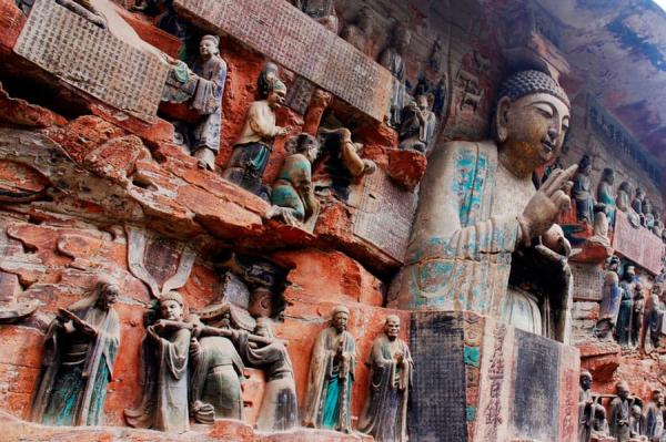 Dazu Rock Carvings picture