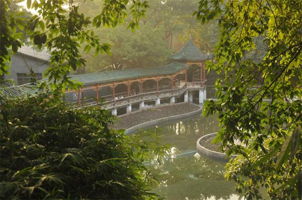 Ancient garden in Eling Park