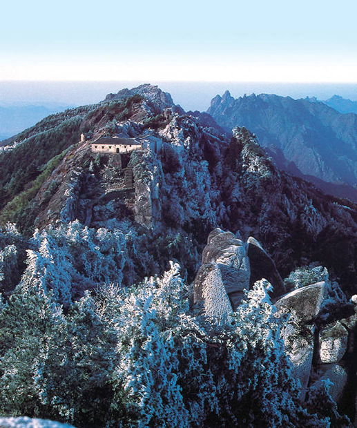 Jiuhua Mountain in Winter