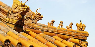 Beijing Summer Palace Roof Decoration