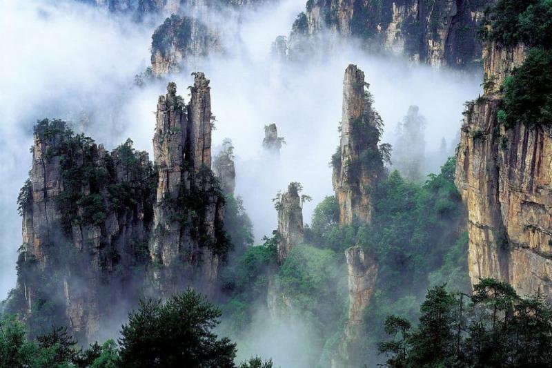 Zhangjiajie in spring