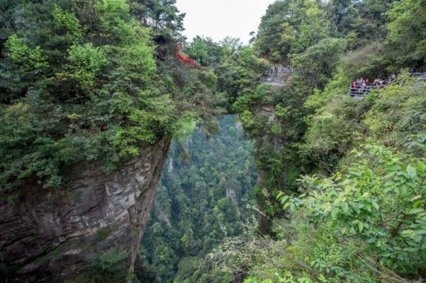 No.1 Bridge in Yuanjiajie Scenic Area of Zhangjiajie