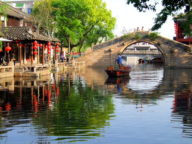Bridges in Zhouzhuang Village, Suzhou